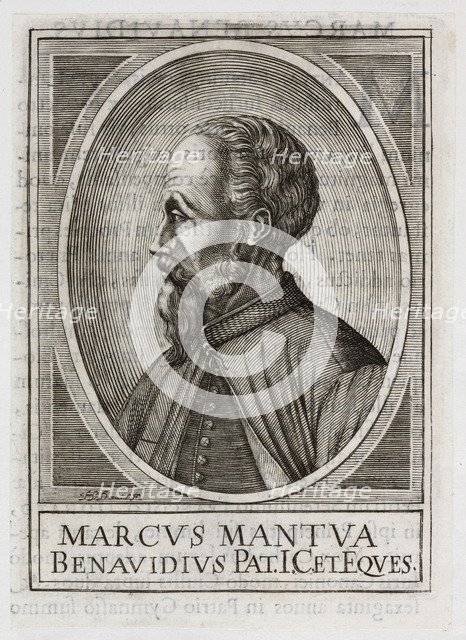 Portrait of Marco Mantova Benavides (1489-1582).