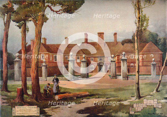 'Sion Hill, Thirsk, Yorkshire', c1913. Artist: Unknown.