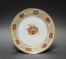 Saucer from Oliver Wolcott, Jr. Tea Service (6 of 6), 1785-1805. Creator: Unknown.
