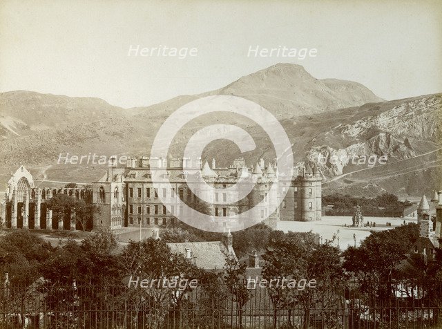 Holyrood Palace, Edinburgh, Scotland, 1887. Artist: Unknown