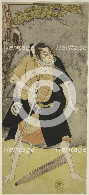 The Actor Sawamura Sojuro II as an Outlaw, c. 1769. Creator: Shunsho.
