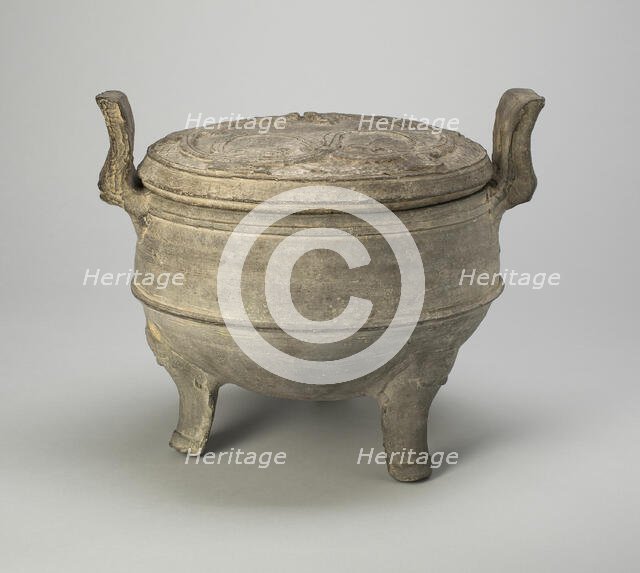 Tripod Cauldron (Ding), Western Han dynasty (206 B.C.-A.D. 9). Creator: Unknown.
