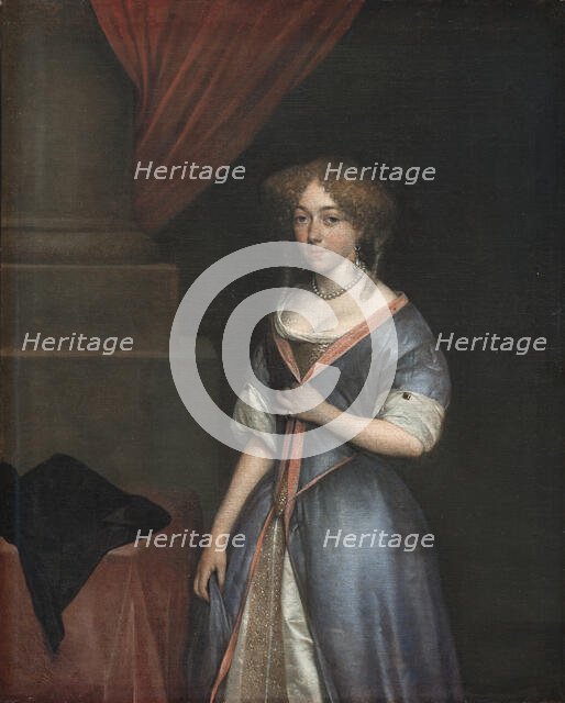 Portrait of a Lady, 1677-1681. Creator: Gerard ter Borch.