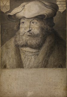 Portrait of  Frederick III, Elector of Saxony (1463-1525), c. 1525. Artist: Dürer, Albrecht (1471-1528)