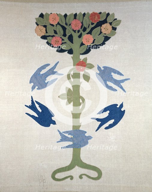 'Embroidered Hanging', 1896. Artist: Godfrey Blount