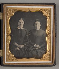 Untitled (Two Women), 1839/60. Creator: Unknown.