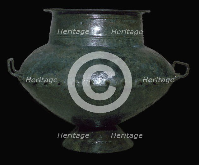 Celtic bronze vessel, 6th century BC. Artist: Unknown