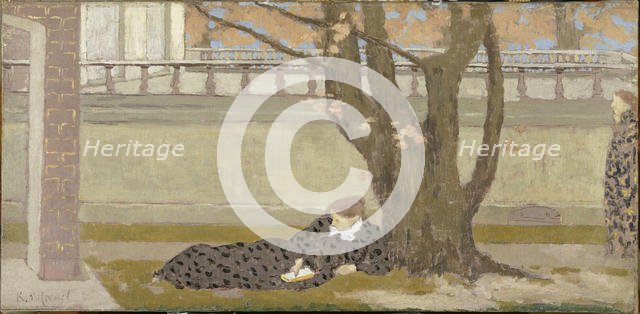 La Terrasse , ca 1892. Creator: Roussel, Ker-Xavier (1867-1944).