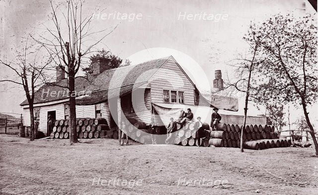 Petersburg, 1864. Creators: Tim O'Sullivan, Alexander Gardner.