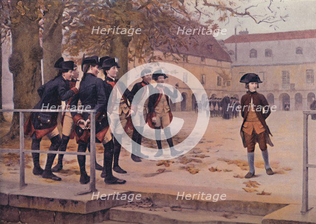 'Bonaparte, The Nouveau, At The School of Brienne', 1779-1784, (1896). Artist: Maurice Réalier-Dumas.