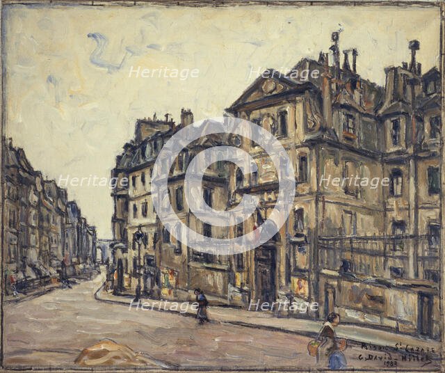 Saint-Lazare prison, 1932. Creator: Germain David-Nillet.