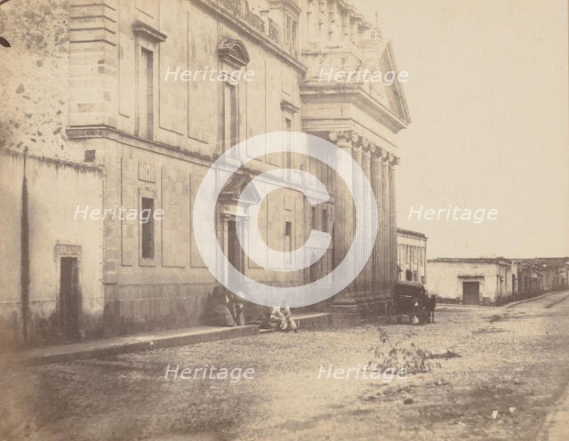 [Convent in La Cruz], 1867. Creator: François Aubert.