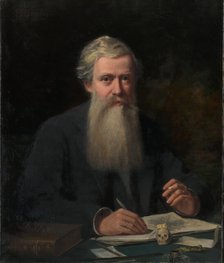 Portrait of Elliot Coues, 1898. Creator: J. Edward Barclay.
