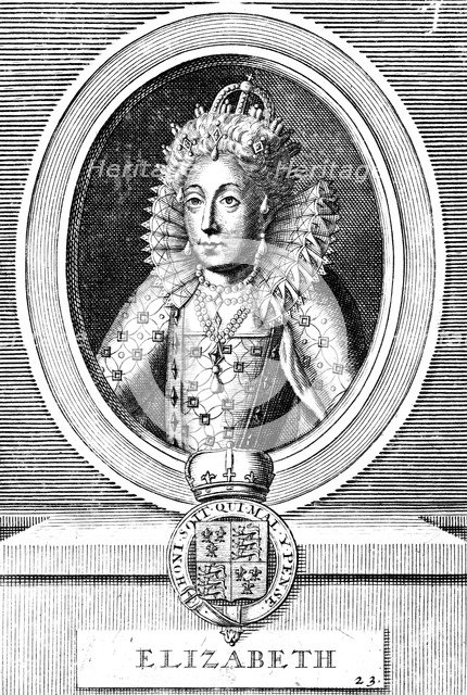 Elizabeth I, Queen of England and Ireland. Artist: Unknown