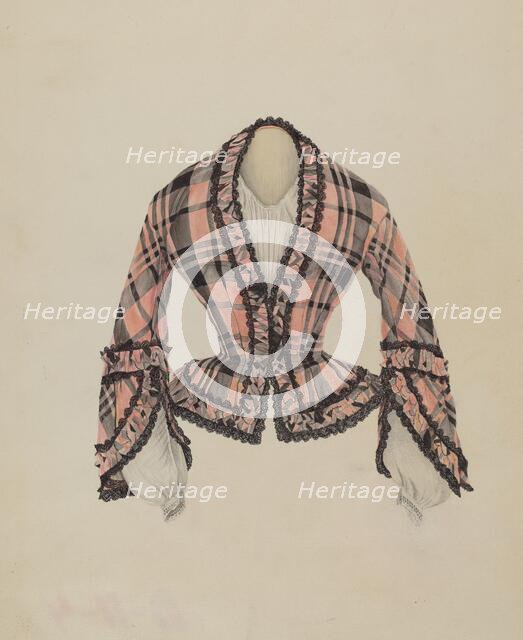 Silk Waist, c. 1937. Creator: Ray Price.