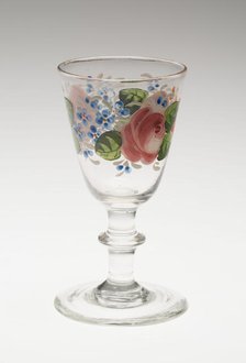 Wine Glass, England, 1750/99. Creator: Unknown.