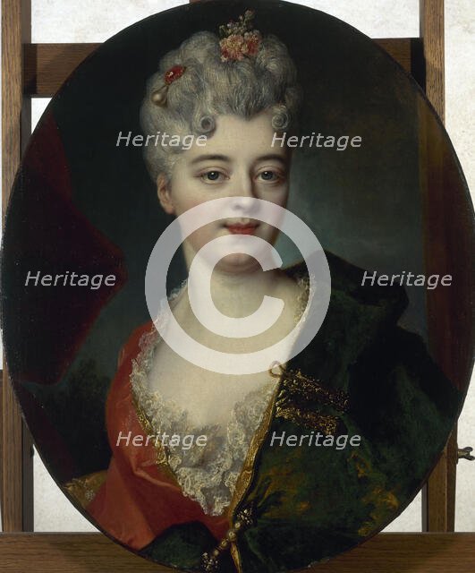 Portrait thought to be Elisabeth Delpech, Marquise de Cailly. Creator: Nicolas de Largilliere.