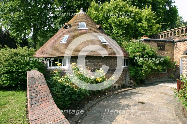 Ice house, Holland Park, London. Artist: Peter Thompson.