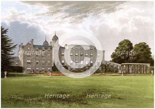 Eastwell Park, near Ashford, Kent, home of the Duke of Edinburgh, c1880. Artist: Unknown