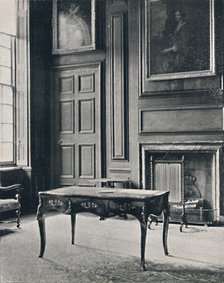 'Room at Boughton House, with Chimney-Piece of the Early 18th Century', 1927. Artist: Unknown.