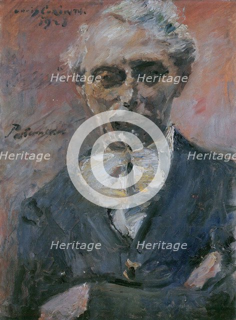 Portrait of Leonid Pasternak (1862-1945), 1923. Artist: Corinth, Lovis (1858-1925)