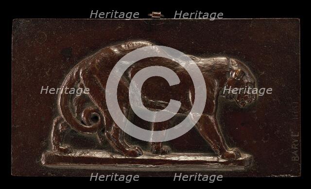 Walking Panther, model 1831. Creator: Antoine-Louis Barye.