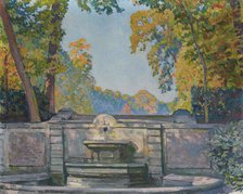 Fountain, ca 1917-1922. Creator: Rysselberghe, Théo van (1862-1926).