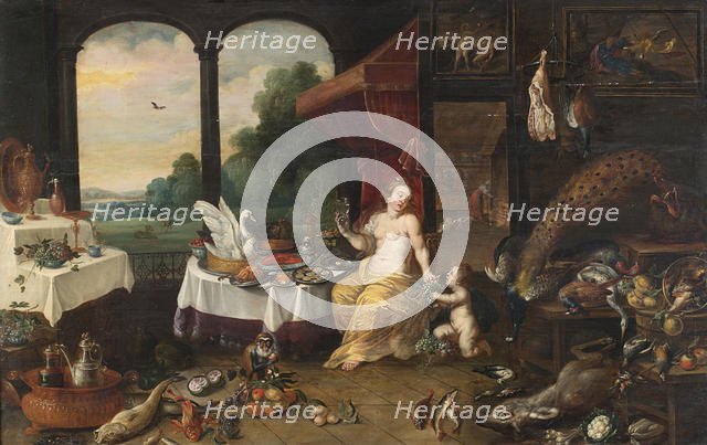 The Allegory of Taste. Creator: Wouters, Frans (1612-1659).