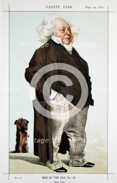 Henry Cole, British designer, civil servant and writer, 1871. Artist: Unknown