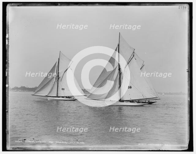 Verena, Chiquita, and Minerva, 1889 July 13. Creator: Unknown.