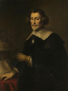 Portrait of Pieter Corneliszoon Hooft, Bailiff of Muiden, Historian and Poet, 1630-1700. Creator: Unknown.