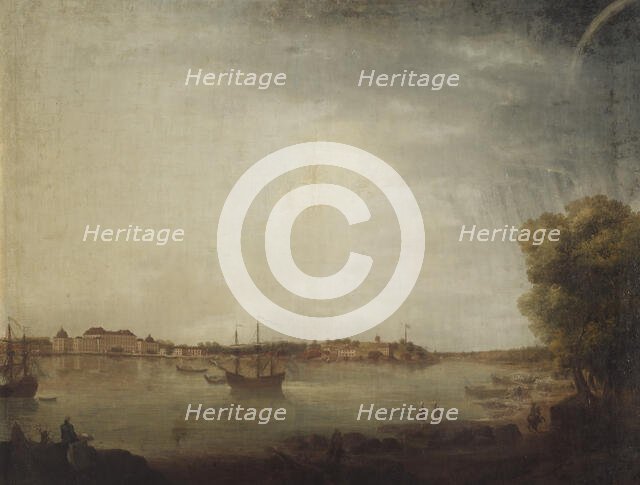 Drottningholm Castle, mid-late 18th century. Creator: Johan Sevenbom.