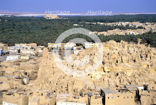 Ruined Citadel, Siwah, Egypt.