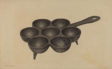 Muffin Pan, c. 1938. Creator: Philip Johnson.