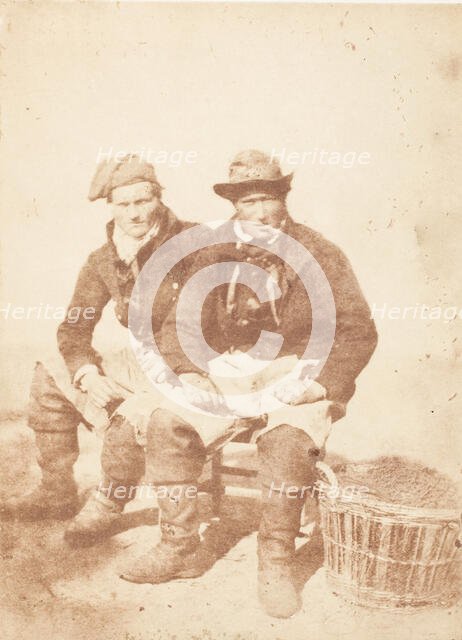 Newhaven Fishermen, 1843-47. Creators: David Octavius Hill, Robert Adamson, Hill & Adamson.