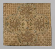 Uncut Yardage (Dress Fabric), China, Kangxi period, Qing dynasty (1644-1911), 1700/25. Creator: Unknown.