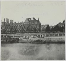 Panorama of the Hotel de Ville, 4th arrondissement, Paris, 1871. Creator: Hippolyte Blancard.