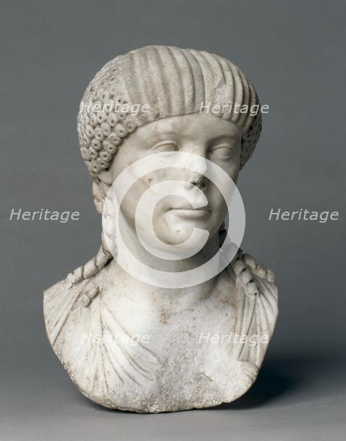 Portrait of Octavia, wife of Nero, 1-100. Creator: Unknown.