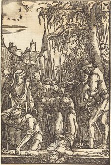 Christ Nailed to the Cross, c. 1513. Creator: Albrecht Altdorfer.