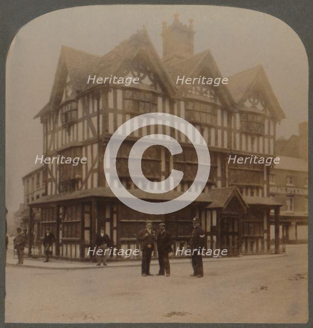 'A Relic of the time of James I, (1603-25), the "Old House," Hereford, England', c1910. Creator: Unknown.