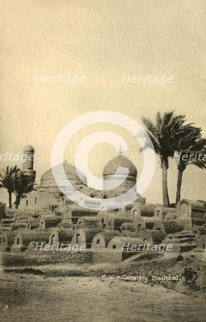 'Muslim Cemetery, Baghdad', c1918-c1939. Creator: Unknown.