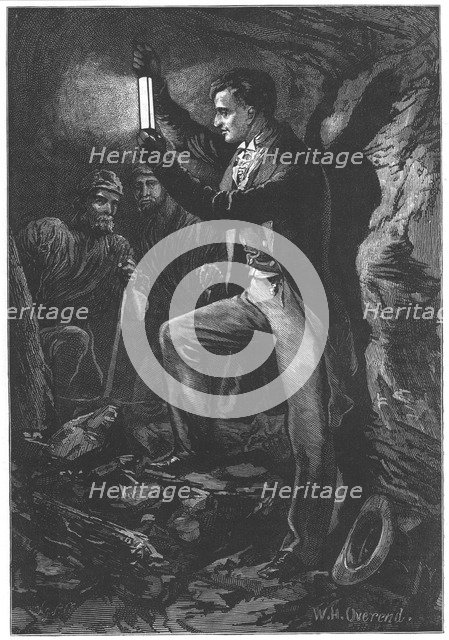 Humphry Davy (1778-1829) English chemist, c1880. Artist: Edwin Hodder