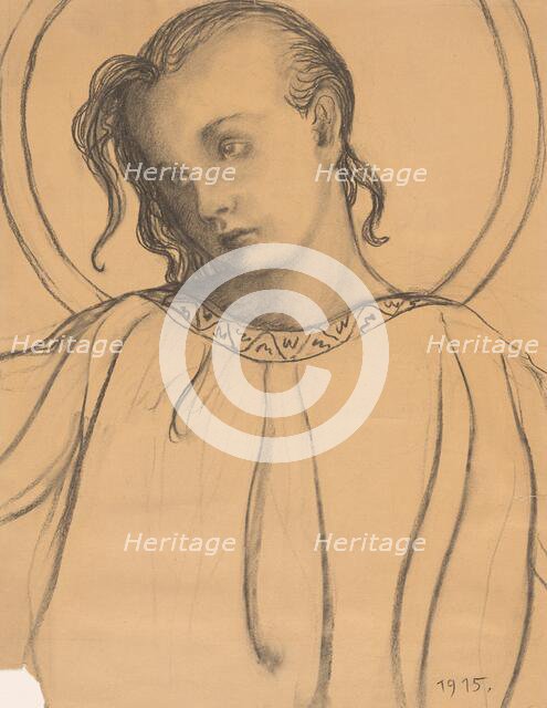 Angel, 1915. Creator: Karel Vitezslav Masek.