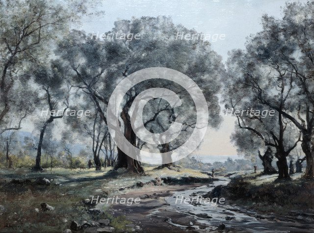 'The Mountain Stream of Vallonet', 1892. Artist: Emmanuel Lansyer