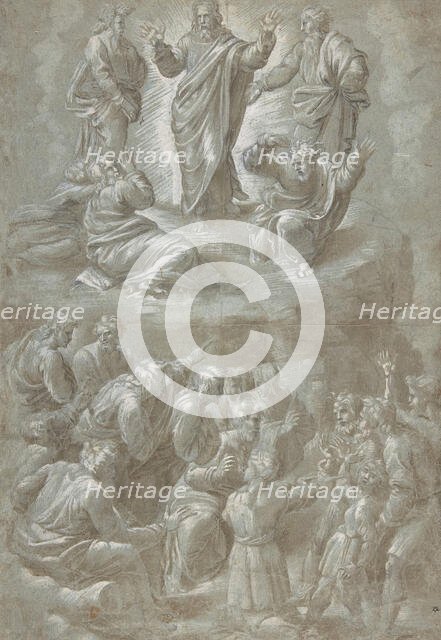 The Transfiguration, after Raphael, 1511-51. Creator: Biagio Pupini.