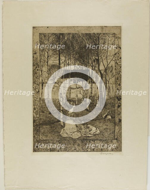 Spring, 1896. Creator: Heinrich Vogeler.