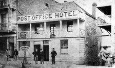 Post Office Hotel, Queen Street, Brisbane, c1873. Creator: Unknown.