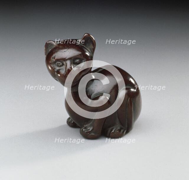 Distorted Cat, 18th century. Creator: Unknown.