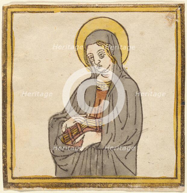 Saint Catherine of Siena, or Saint Clare of Assisi, c. 1460/1470. Creator: Unknown.