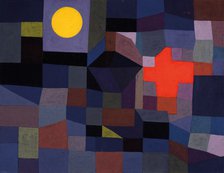 Fire at Full Moon. Artist: Klee, Paul (1879-1940)